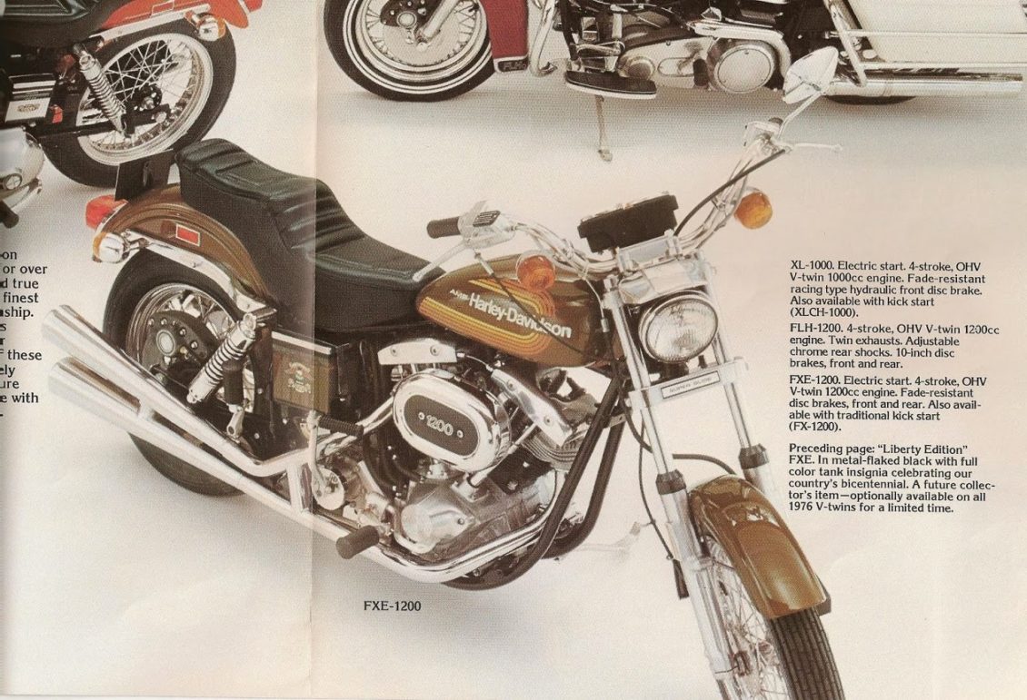 1976 AMF Harley-Davidson FXE 1200 Super Glide Shovelhead | Motonit 2018