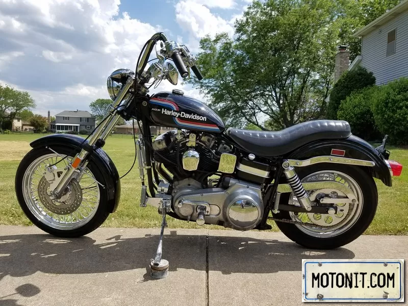 1975 AMF Harley-Davidson FXE 1200 Super Glide Shovelhead | Motonit 2017