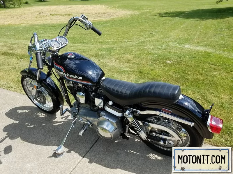 1975 AMF Harley-Davidson FXE 1200 Super Glide Shovelhead | Motonit 2017