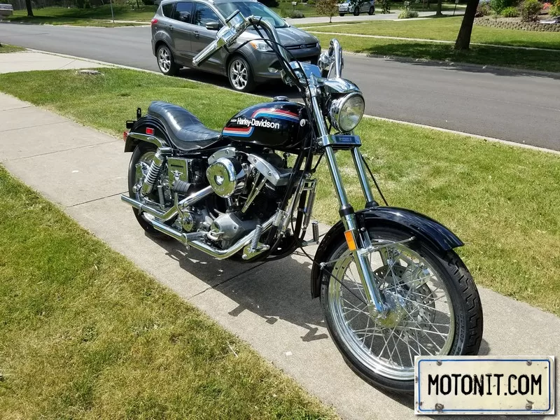 1975 AMF Harley-Davidson FXE 1200 Super Glide Shovelhead | Motonit 2017