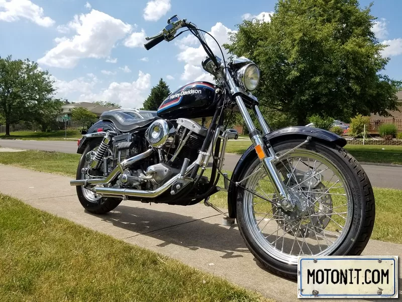 1975 AMF Harley-Davidson FXE 1200 Super Glide Shovelhead | Motonit 2017