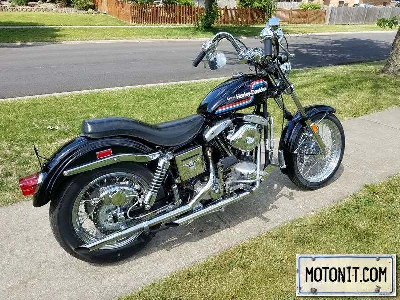 1975 AMF Harley-Davidson FXE 1200 Super Glide Shovelhead | Motonit 2017