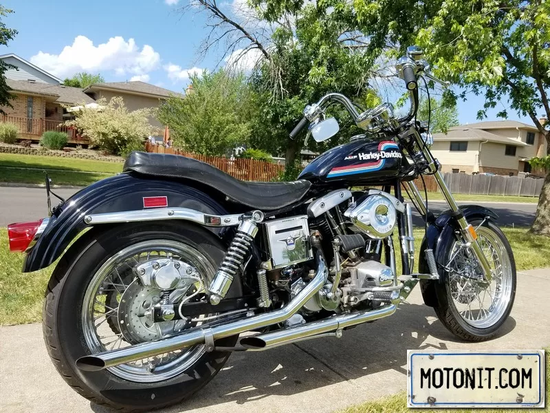 1975 AMF Harley-Davidson FXE 1200 Super Glide Shovelhead | Motonit 2017