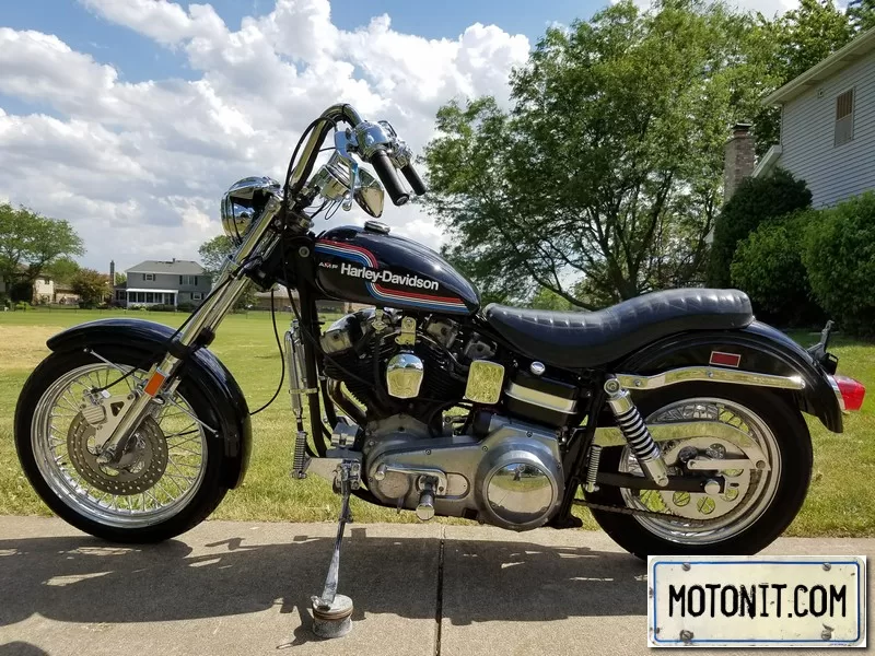 1975 AMF Harley-Davidson FXE 1200 Super Glide Shovelhead | Motonit 2017