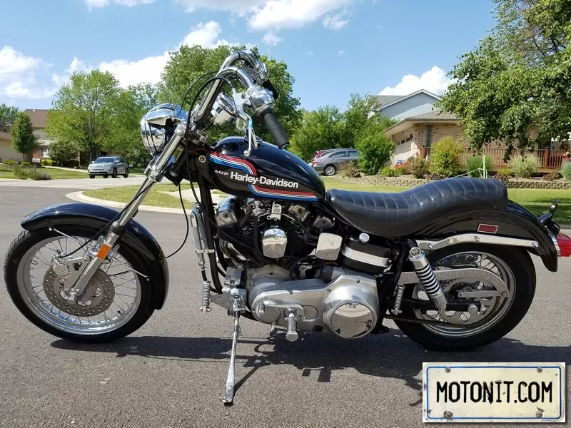 1975 AMF Harley-Davidson FXE 1200 Super Glide Shovelhead | Motonit 2017