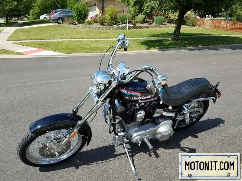 1975 AMF Harley-Davidson FXE 1200 Super Glide Shovelhead | Motonit 2017