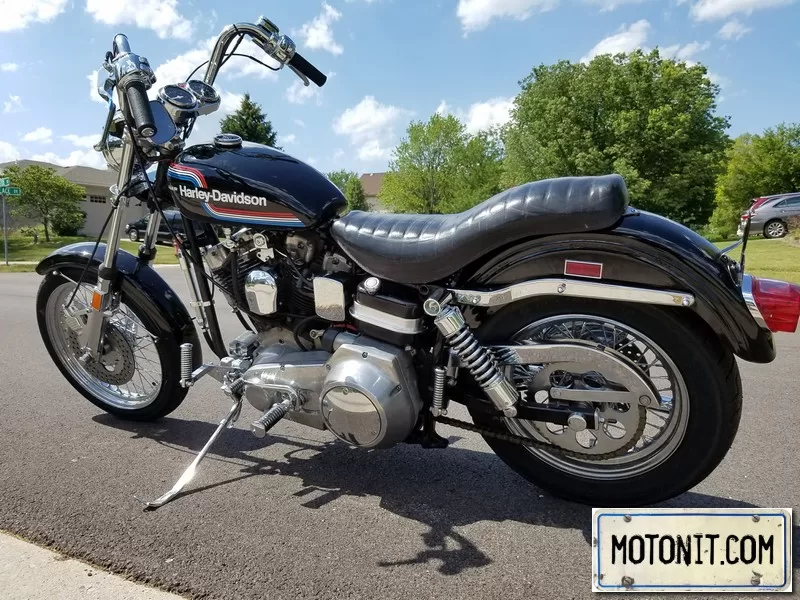 1975 AMF Harley-Davidson FXE 1200 Super Glide Shovelhead | Motonit 2017