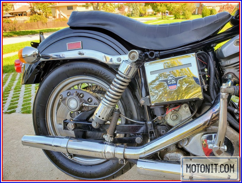 1975 AMF Harley-Davidson FXE 1200 Super Glide Shovelhead | Motonit 2019