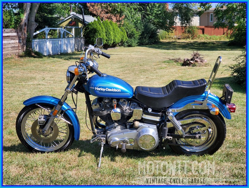 1976 AMF Harley-Davidson FXE 1200 Super Glide Shovelhead | Motonit 2021