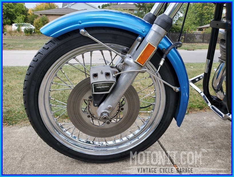 1976 AMF Harley-Davidson FXE 1200 Super Glide Shovelhead | Motonit 2021