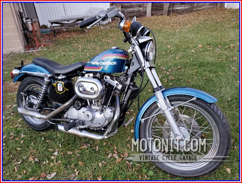 1975 AMF Harley Davidson XLH 1000 Sportster Ironhead | motonit 2022