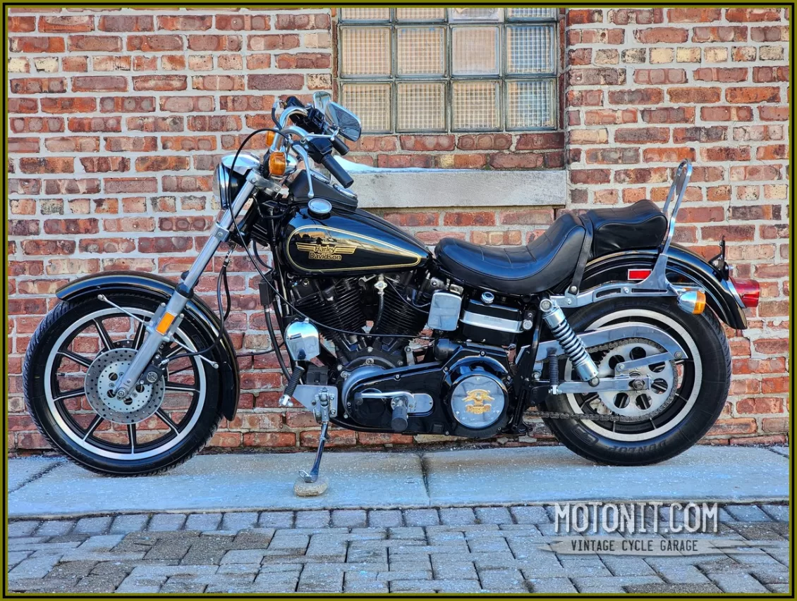 1981 AMF Harley Davidson FXS 80 Lowrider Shovelhead | Motonit 2023
