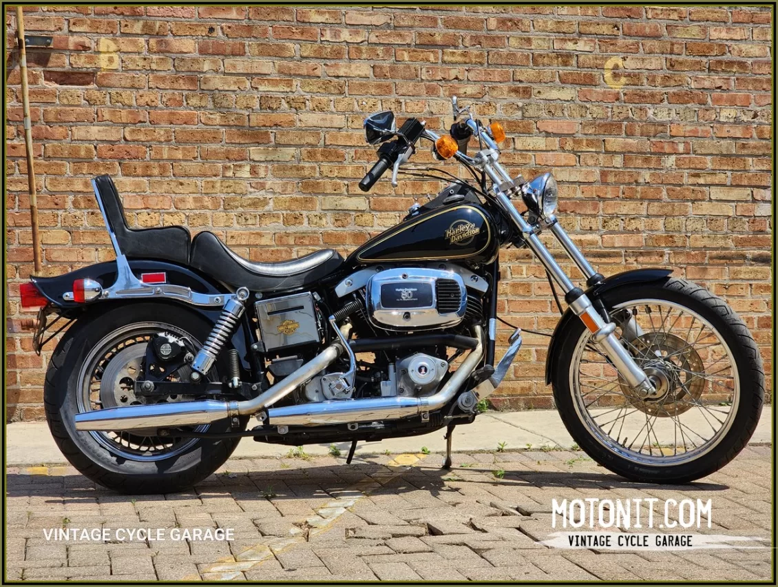 1984 Harley-Davidson FXWG 80 Wide Glide Shovelhead | Motonit 2023