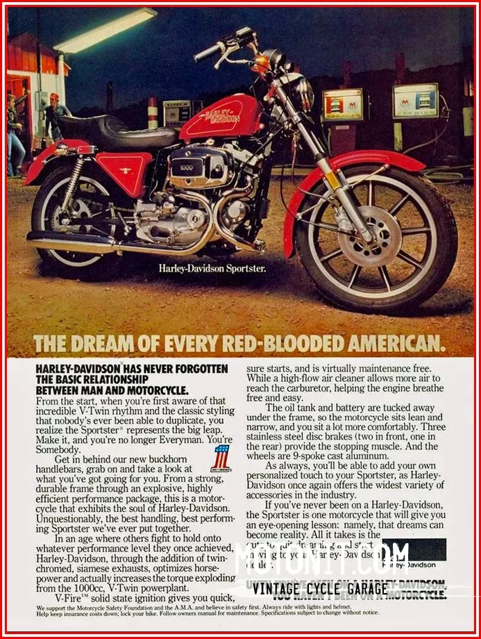 1979 AMF Harley Davidson XLH 1000 Ironhead sportster