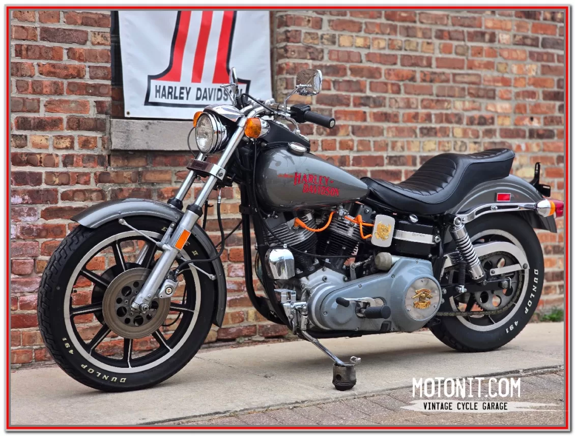 80/80 Harley Davidson AMF FXEF Superglide Shovelhead | Motonit 2025
