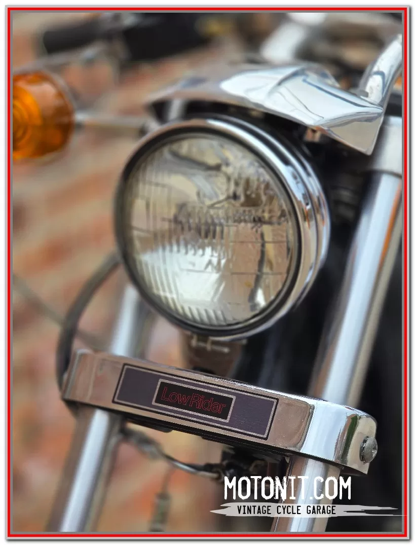 80/80 Harley Davidson AMF FXEF Superglide Shovelhead | Motonit 2025