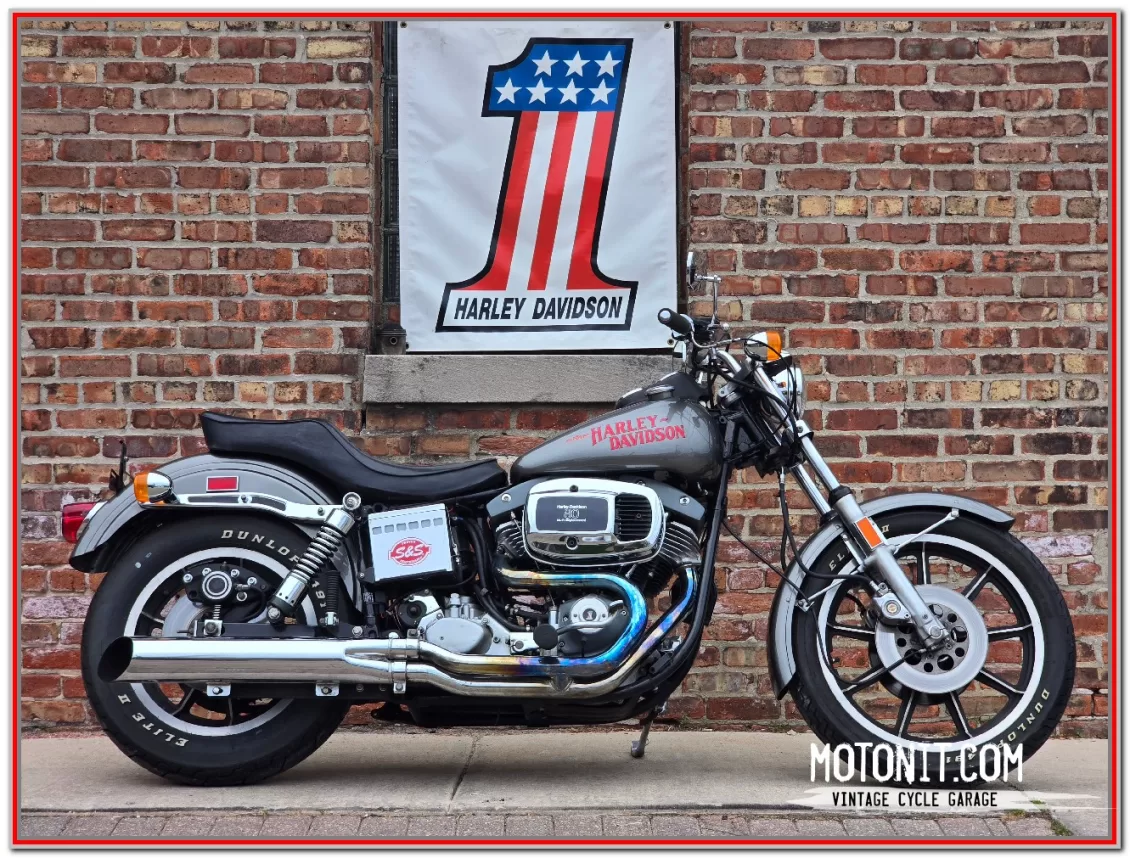 80/80 Harley Davidson AMF FXEF Superglide Shovelhead | Motonit 2025