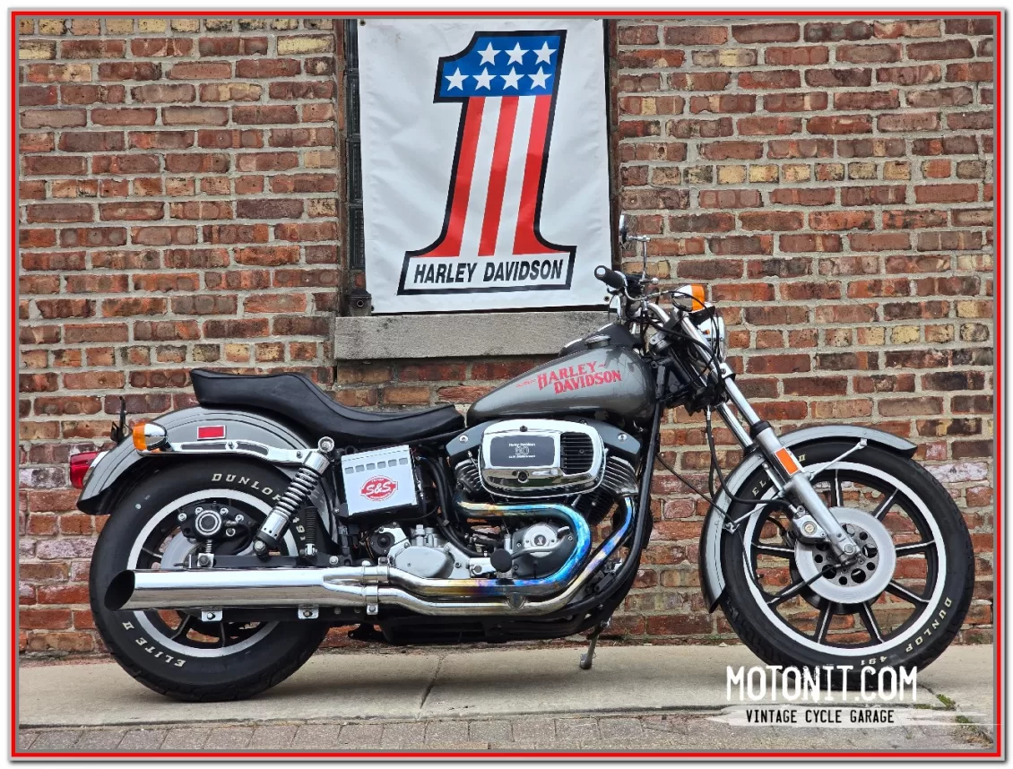80/80 Harley Davidson AMF FXEF Superglide Shovelhead | Motonit 2025