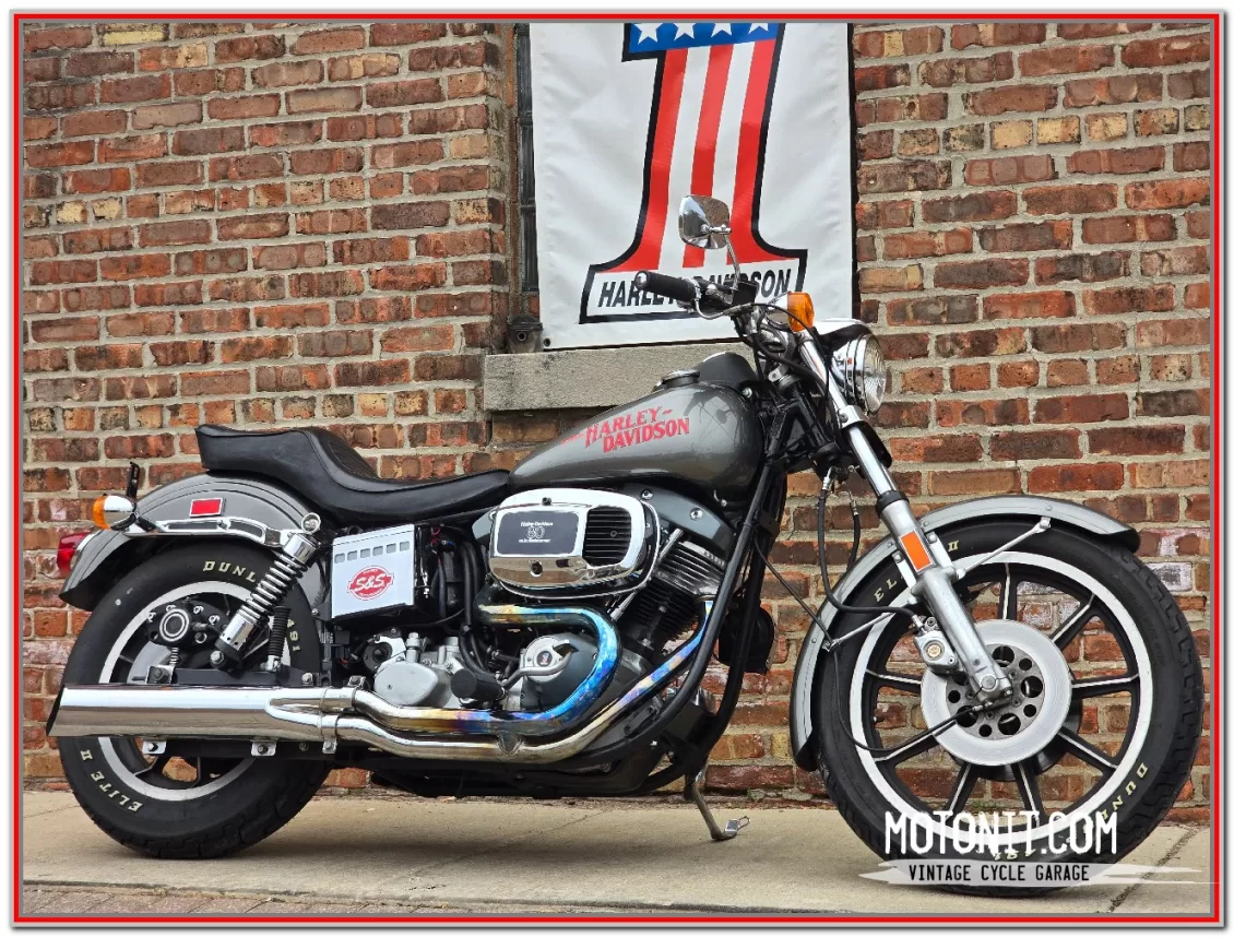 80/80 Harley Davidson AMF FXEF Superglide Shovelhead | Motonit 2025