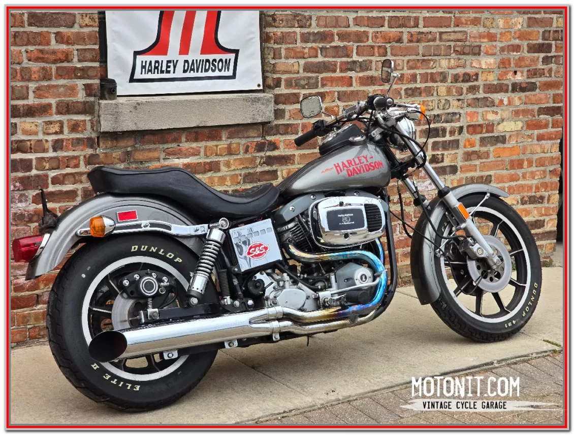 80/80 Harley Davidson AMF FXEF Superglide Shovelhead | Motonit 2025