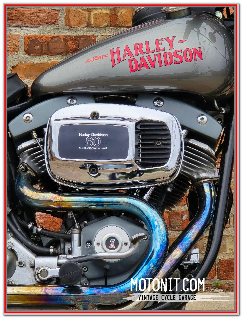 80/80 Harley Davidson AMF FXEF Superglide Shovelhead | Motonit 2025