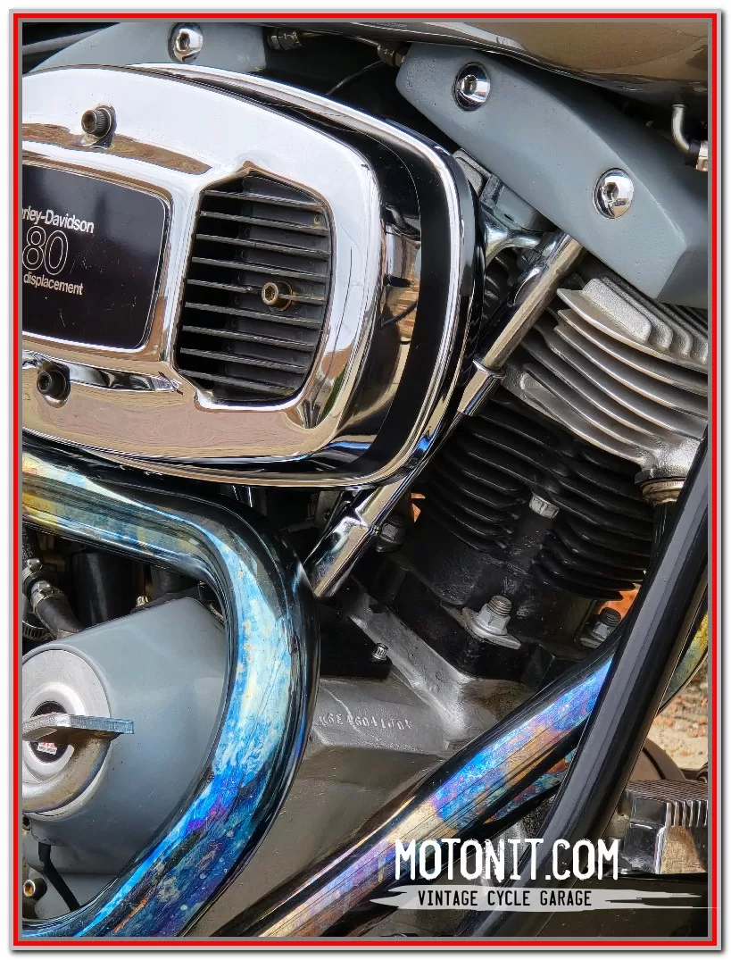 80/80 Harley Davidson AMF FXEF Superglide Shovelhead | Motonit 2025