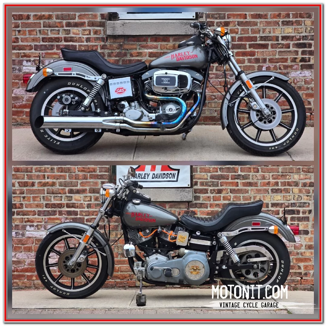 80/80 Harley Davidson AMF FXEF Superglide Shovelhead | Motonit 2025