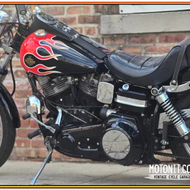 SOLD OUT - 1980 AMF Harley Davidson FXWG Wide Glide Fireball